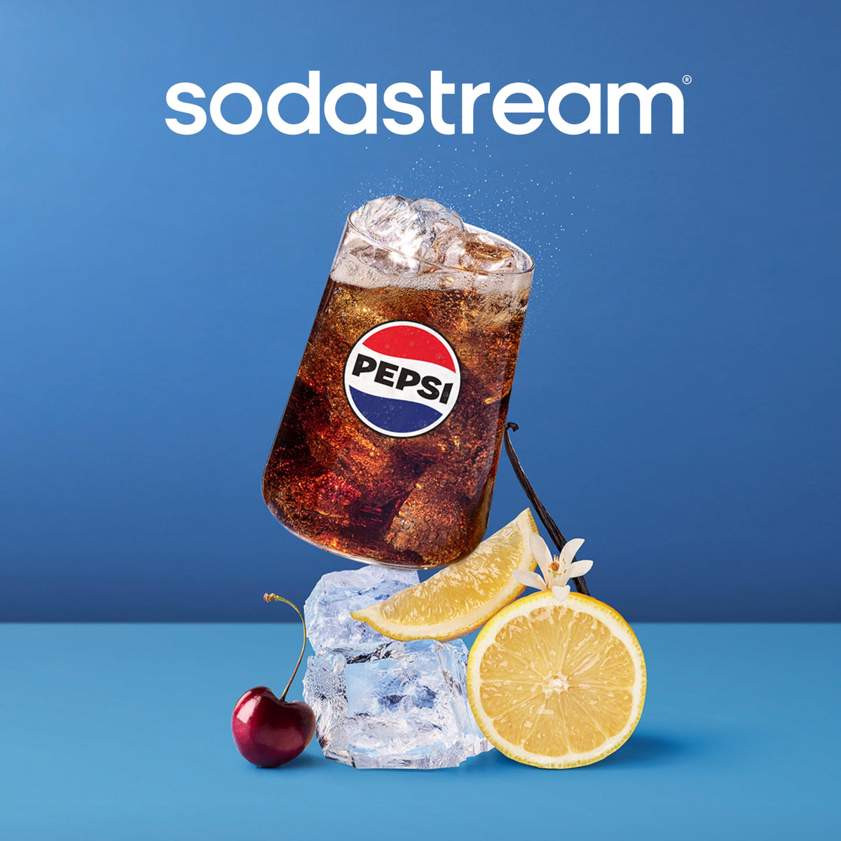 SodaStream Caffeine Free Diet Pepsi New Pour Bottle Beverage Mix – 4 x 440 ml