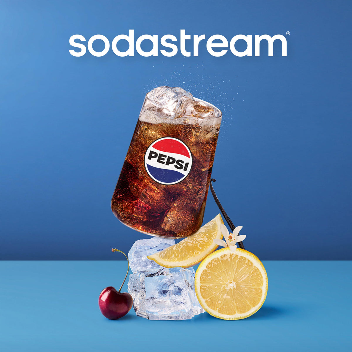 SodaStream Pepsi Zero Sugar New Pour Bottle Beverage Mix – Pack of 4, 14.9 fl oz each