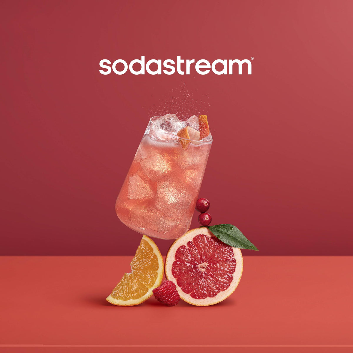 SodaStream Pink Grapefruit Zero Calorie Drink Mix – Pack of 4 (4 x 440ml)