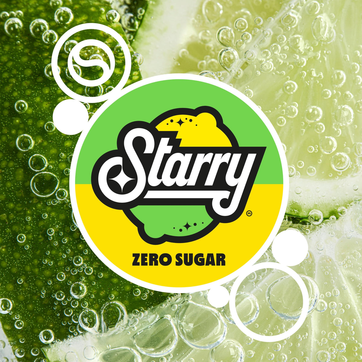 SodaStream Starry Zero New Pour Bottles Beverage Mix Pack 4 x 14.9 oz
