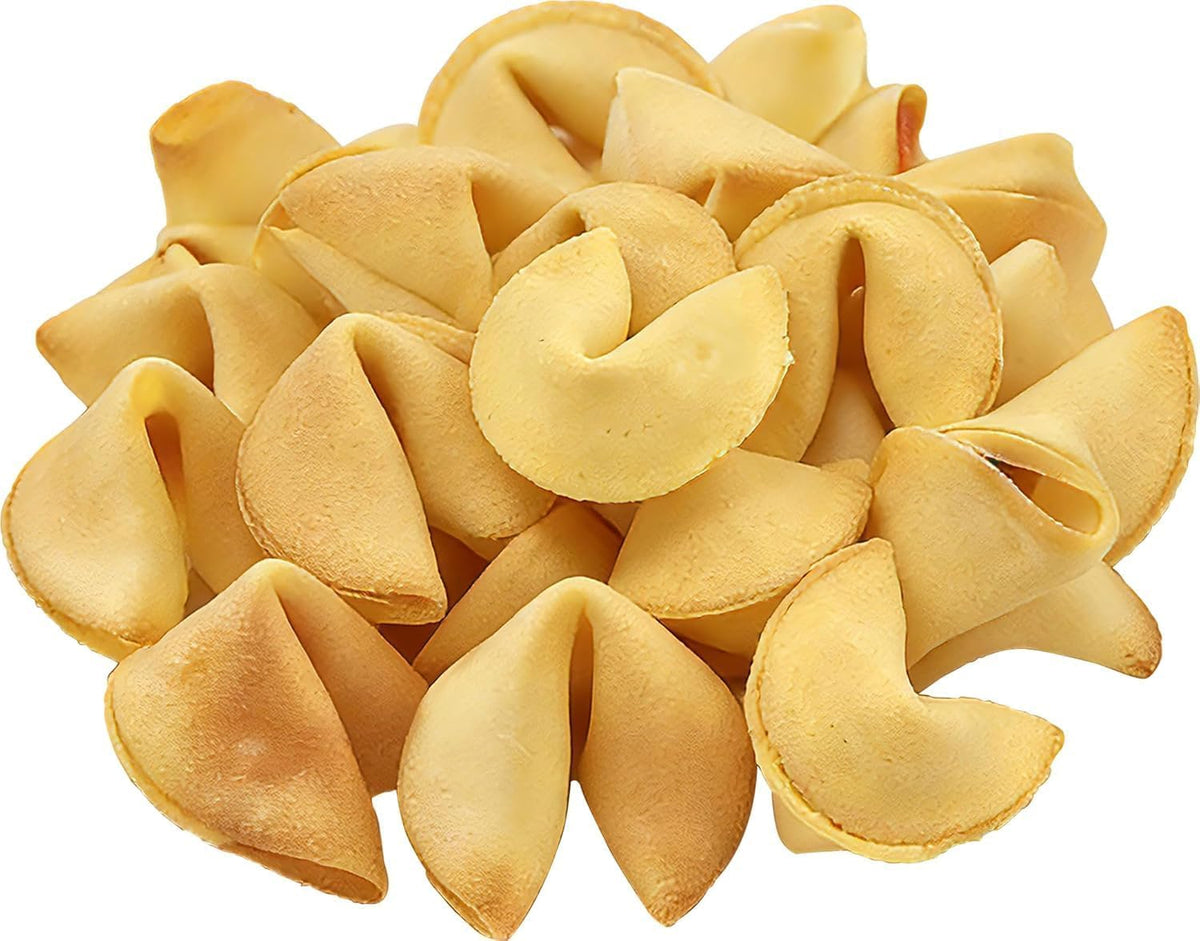 Soeos Fortune Cookies — Vanilla Flavor, Individually Wrapped Bulk Cookies for Events