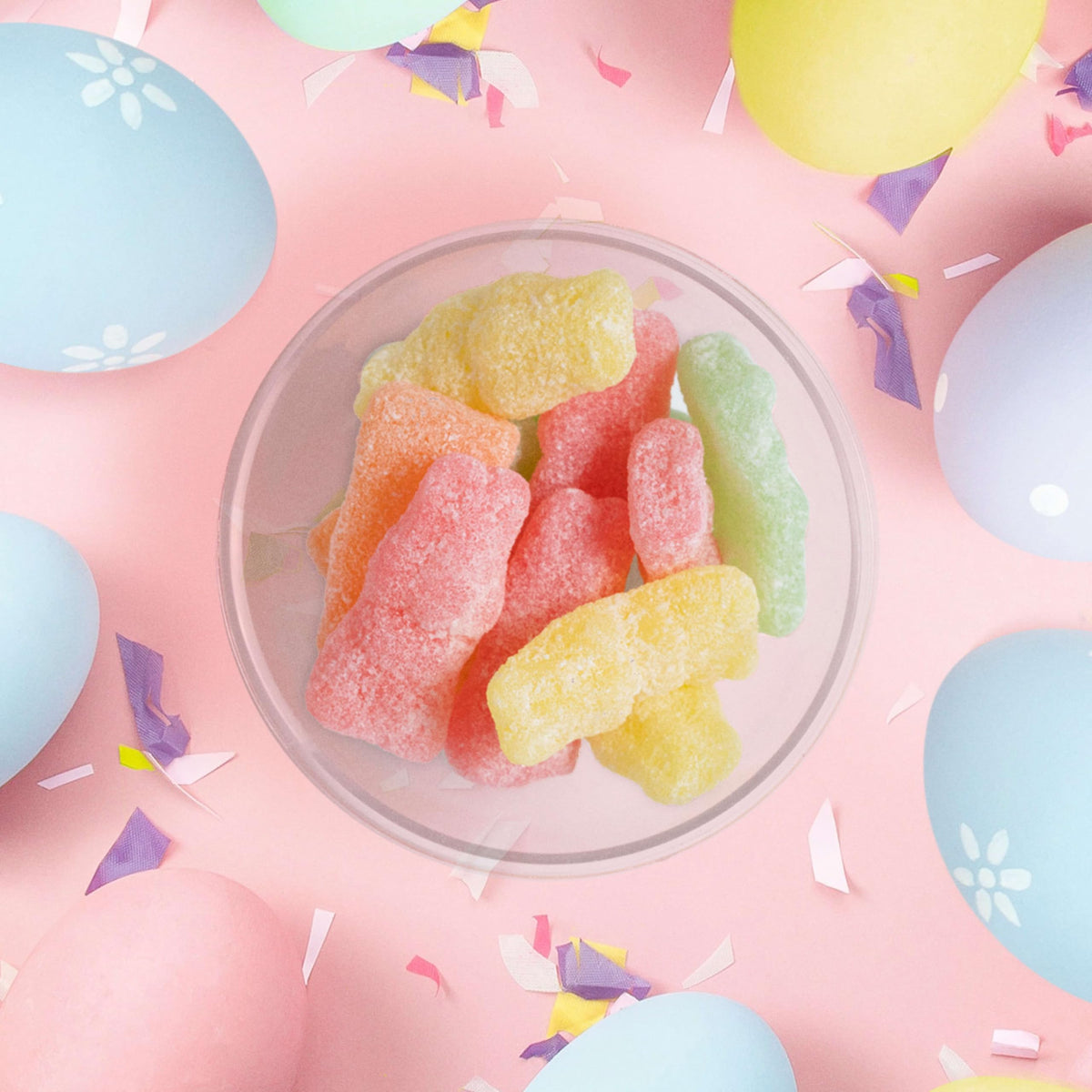 SOUR PATCH KIDS Bunnies Soft & Chewy Easter Candy – Bulk 12 x 10 oz Bags