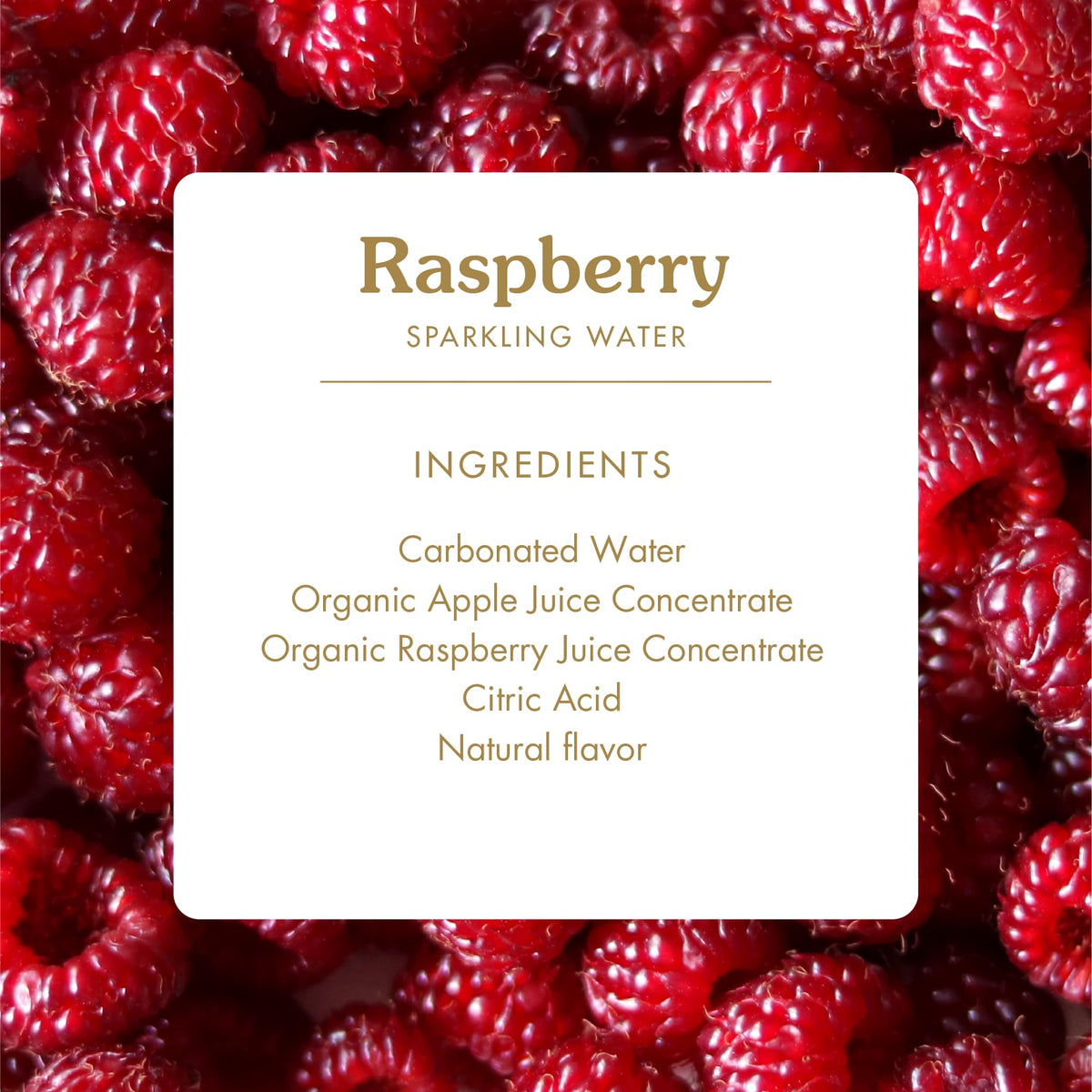Sovány Raspberry Sparkling Water – Organic, Real Fruit, No Added Sugar, Low Calorie | 12 Pack