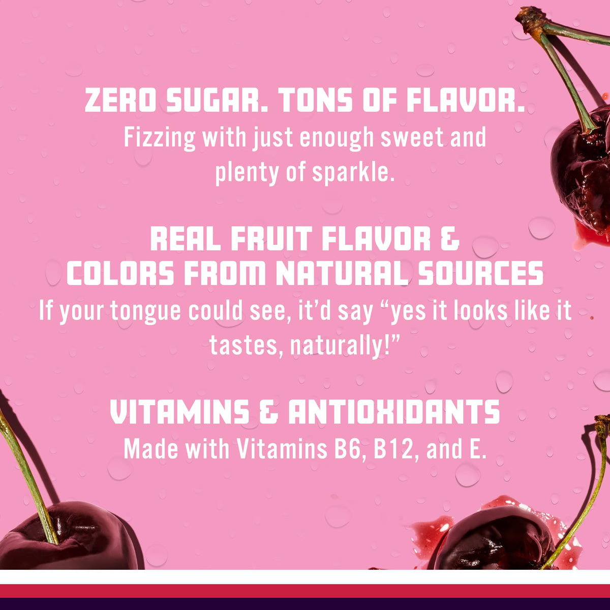 Sparkling Ice Black Cherry Sparkling Water – Zero Sugar, Low Calories (12 x 17 oz)