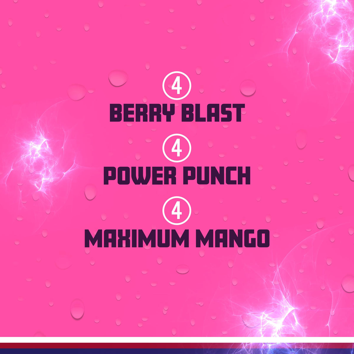 Sparkling Ice Energy Variety 12pk – Zero Sugar, 160mg Caffeine, Berry Blast, Maximum Mango & Power Punch