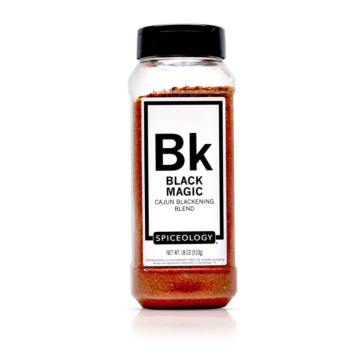 Spiceology Black Magic Cajun Blackening Seasoning – Bold, Savory Rub for Chicken, Fish, Turkey & More | 18 oz
