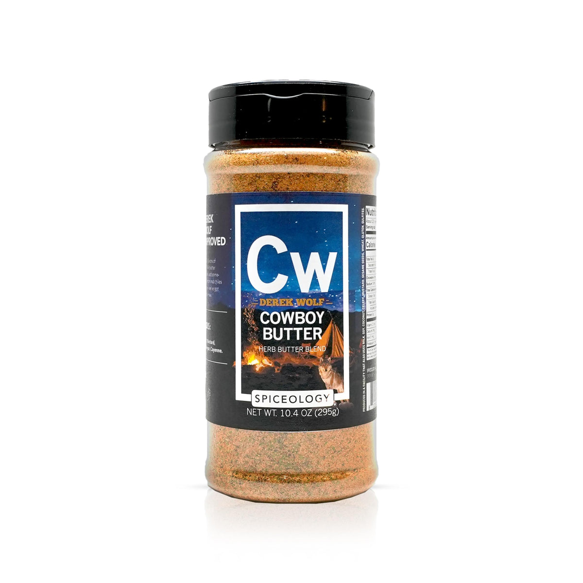 Spiceology Derek Wolf Cowboy Butter Seasoning – Bold Butter Flavor with Garlic, Paprika & Mustard – 10.4 oz
