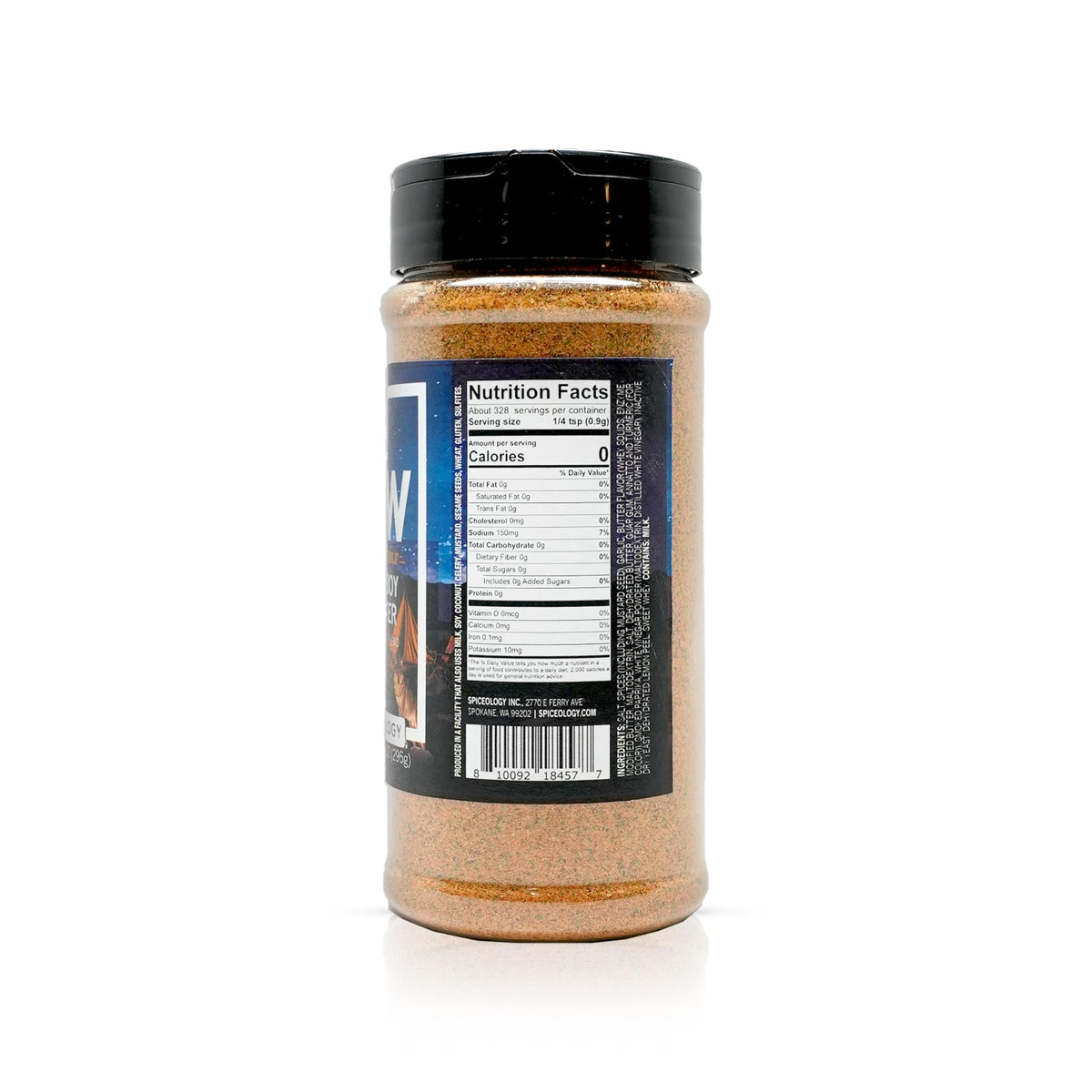 Spiceology Derek Wolf Cowboy Butter Seasoning – Bold Butter Flavor with Garlic, Paprika & Mustard – 10.4 oz