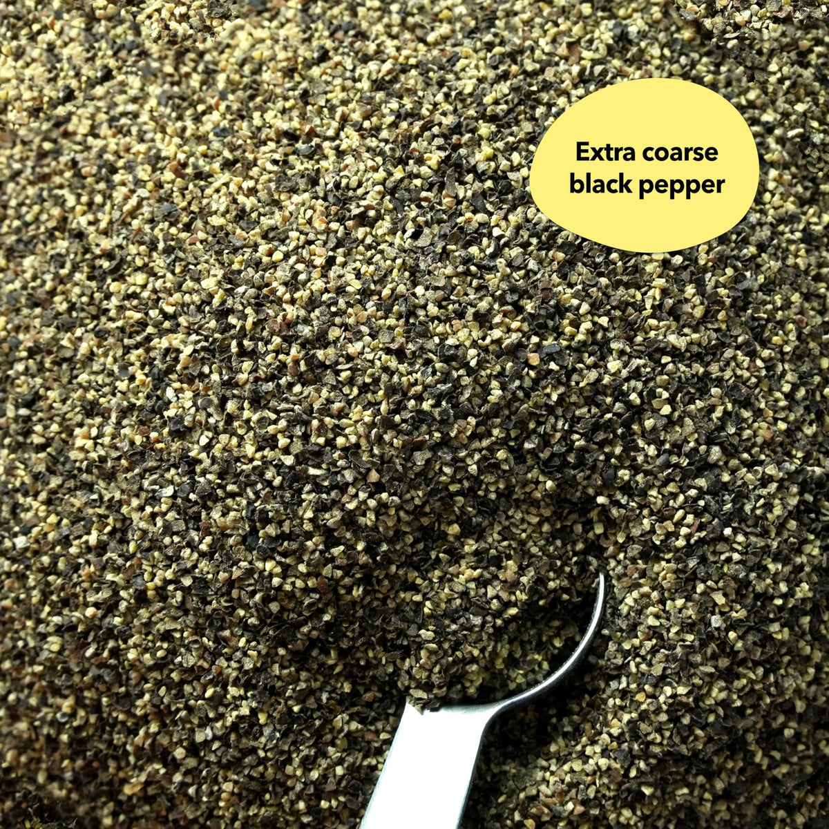 Spiceology Extra Coarse Ground Black Pepper – 16 oz Bulk Pepper for Home Cooks & Pro Kitchens