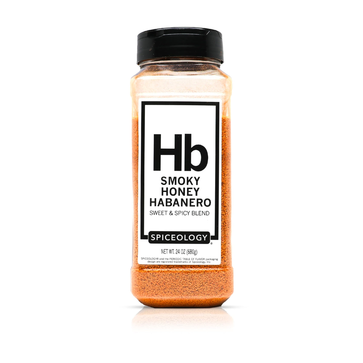 Spiceology Smoky Honey Habanero BBQ Rub - Sweet & Spicy Grill Seasoning for Smoking or Grilling (24 oz)