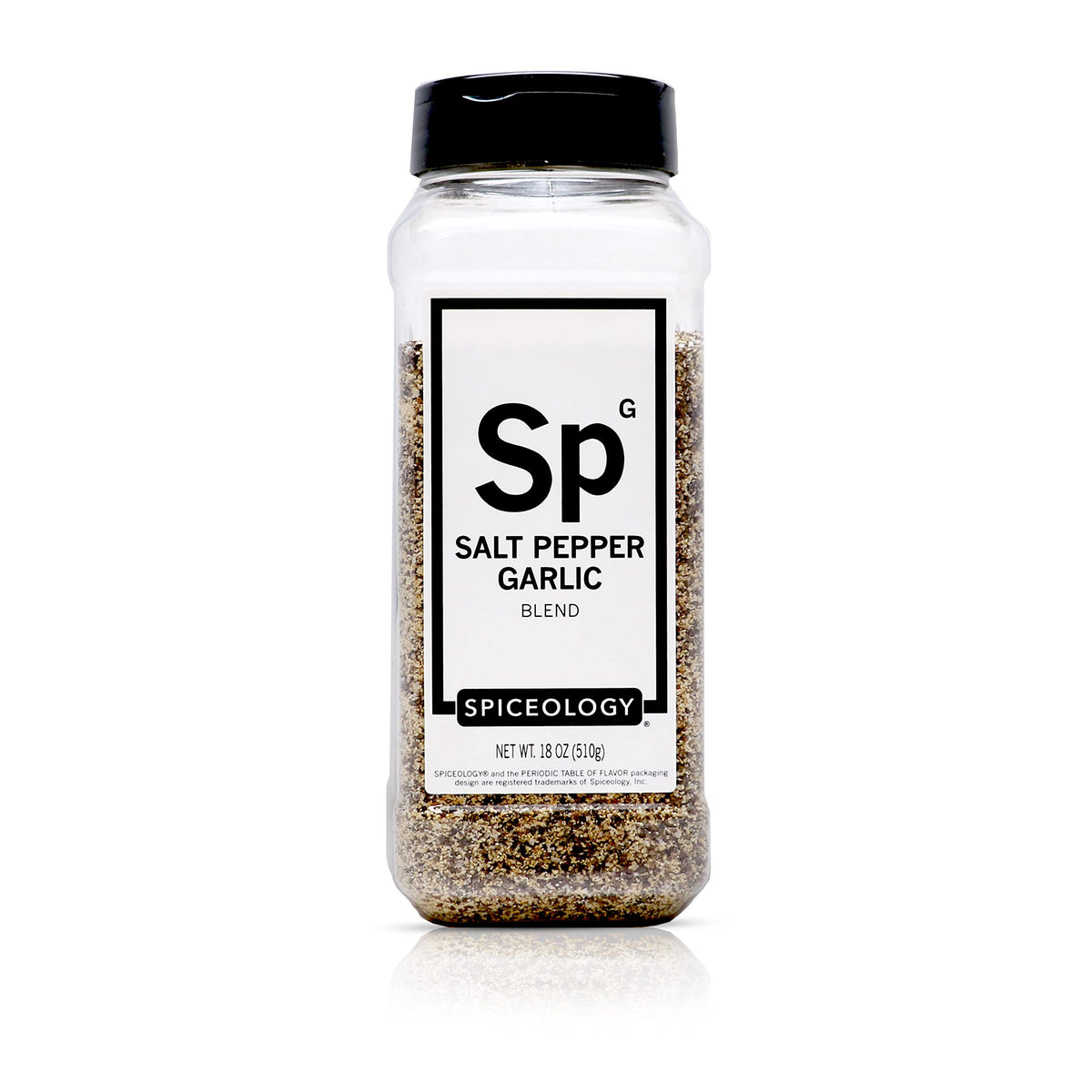 Spiceology SPG Salt Pepper Garlic Seasoning – 18 oz – Premium Steak Rub, BBQ & All-Purpose Meat Seasoning