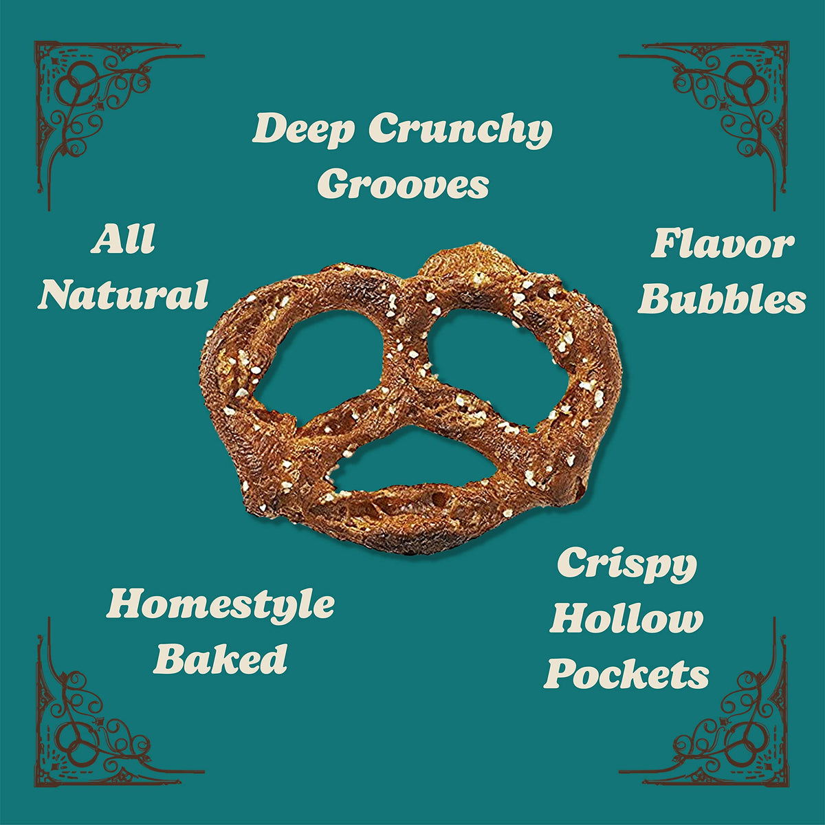 Unique Snacks Original Splits Pretzels – Non-GMO, OU Kosher, No Artificial Flavors, 2 oz Bag, Pack of 12