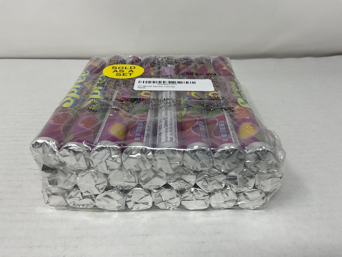 Spree Original Candy Rolls – 24 Pack, 1.77 oz Each, Sweet & Tart