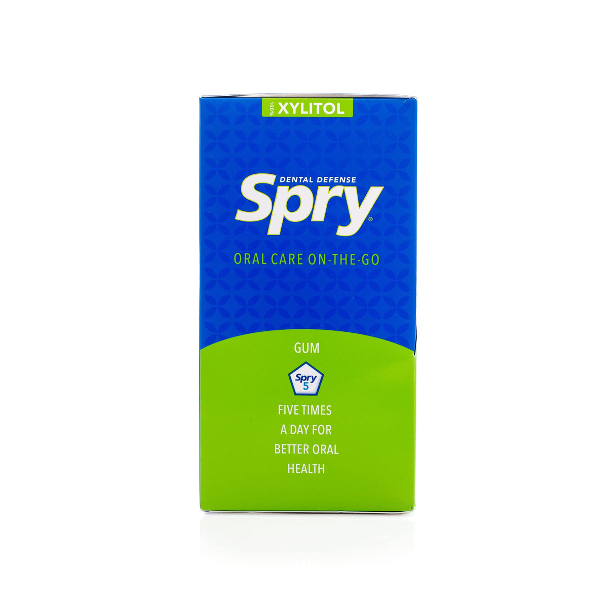 Spry Fresh Natural Xylitol Gum – Dental Defense, Aspartame-Free, Sugar-Free, 400 Pieces (2-Pack)