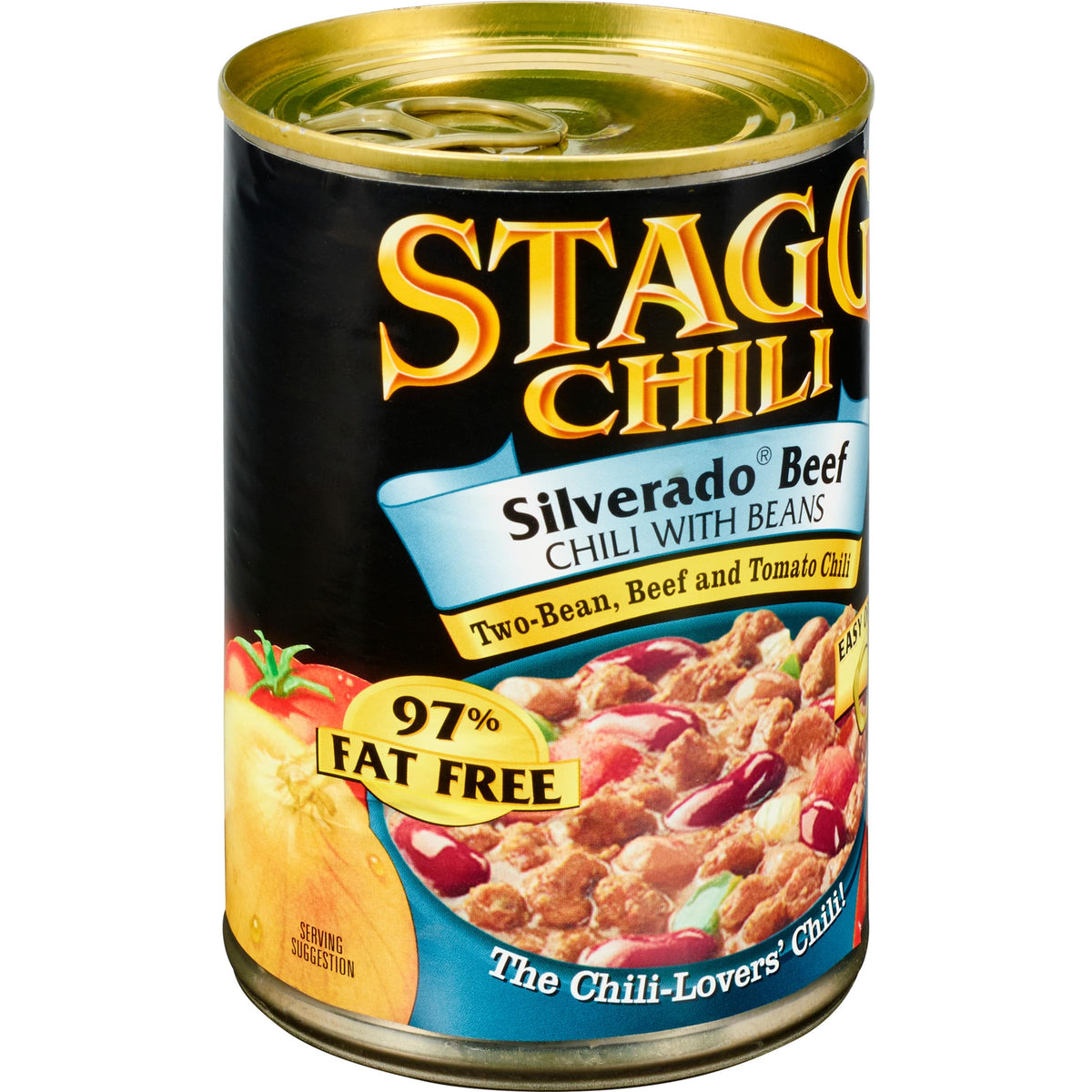 Stagg Silverado Beef Chili with Beans, 15 oz – Pack of 12 | Hearty, Ready-to-Heat Chili