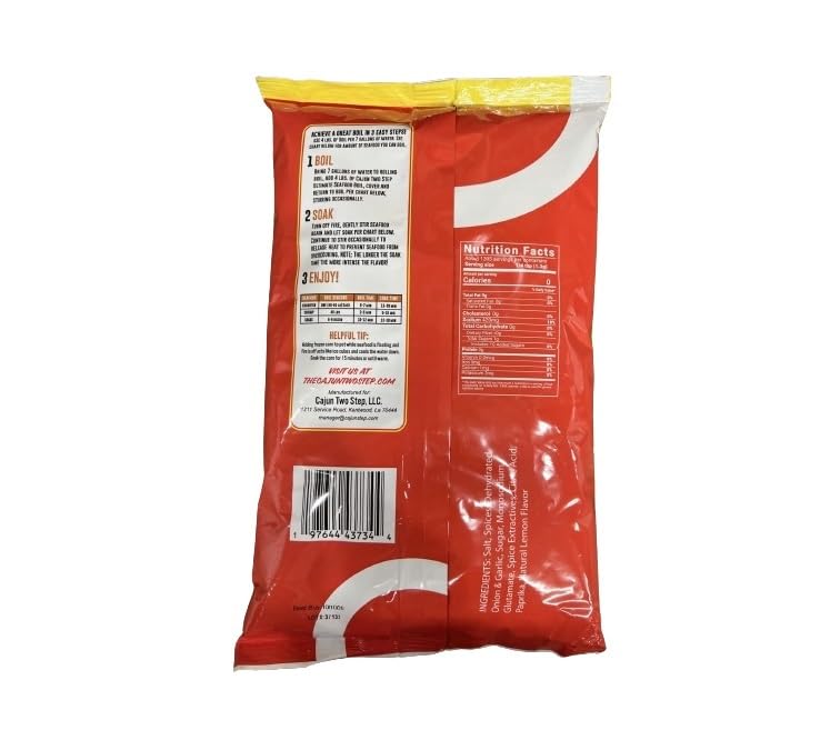 Cajun Two Step Seasoning by StaleKracker – Seafood Boil (64 oz, 1 Pack)
