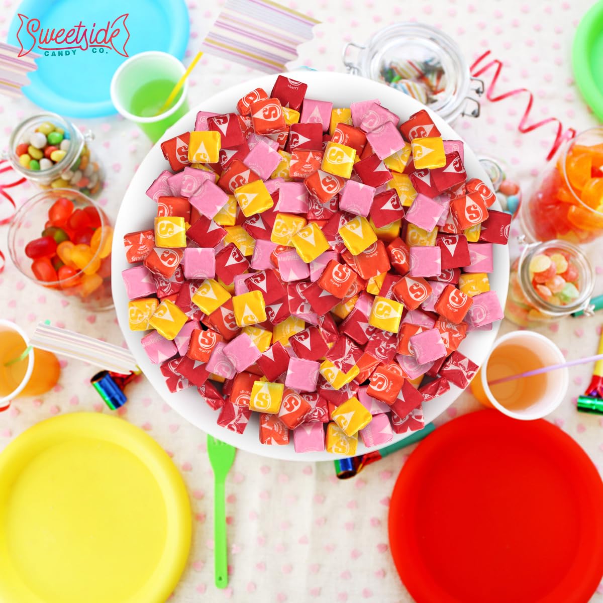 Starbrst Candy Bulk 2lb – Fruit Chews, Individually Wrapped for Freshness | SWEETSIDE CANDY CO.