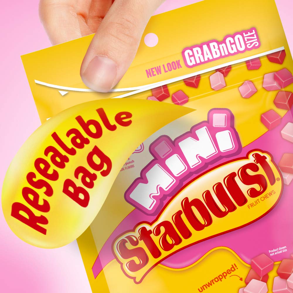 STARBURST FaveREDS Minis Candy – 8oz Bags (Pack of 8) | Fruit Chews Bulk