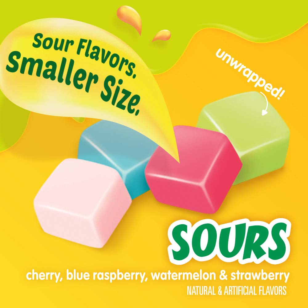 STARBURST Minis Sours 8oz Pack (8 Bags) – Sour Fruit Chews Bulk Candy