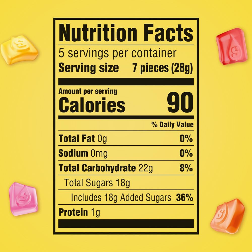 STARBURST Gummies Original Candy – 12 Pack, 5 oz Bags