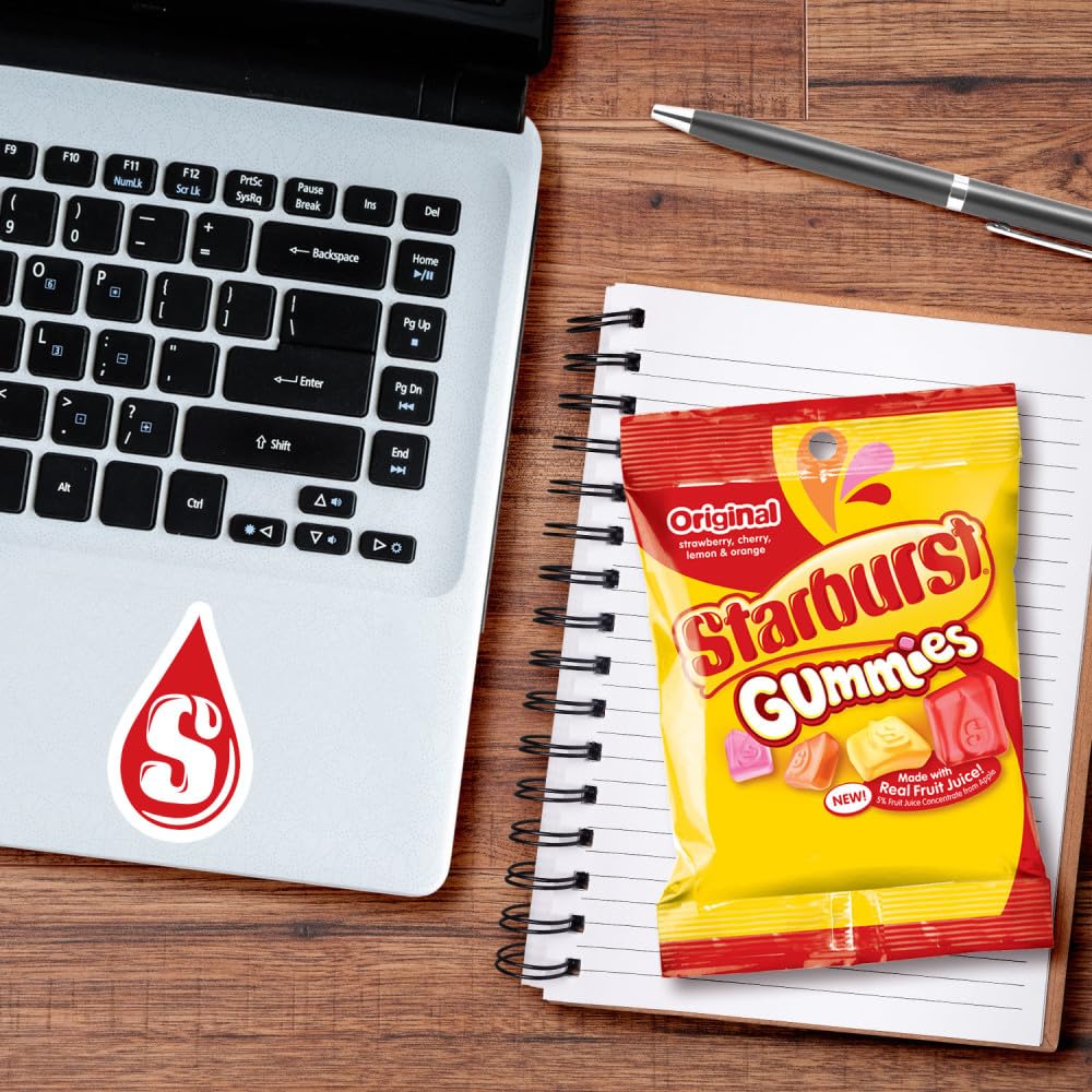 STARBURST Gummies Original Candy – 12 Pack, 5 oz Bags