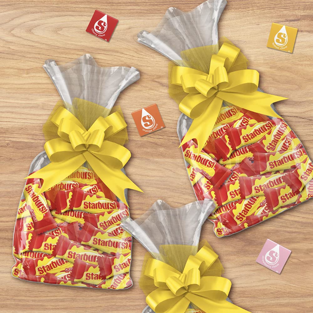 STARBURST Original Fun Size Chewy Candy Bulk Box – 4 lb | Party Favors & Treats