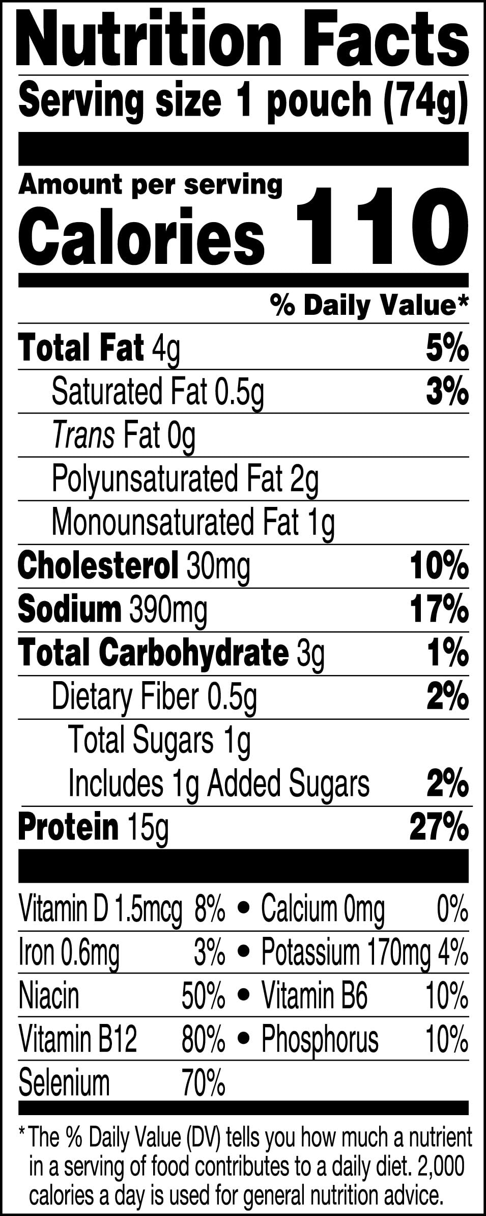 StarKist Tuna Creations Herb & Garlic Pouch (2.6 oz, 24-Pack) Wild Caught, High Protein Ready-to-Eat