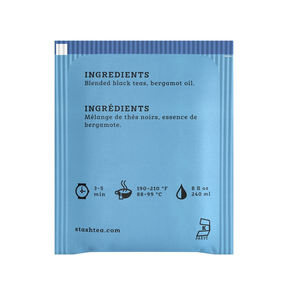 Stash Tea Double Bergamot Earl Grey Black Tea – 100 Bags