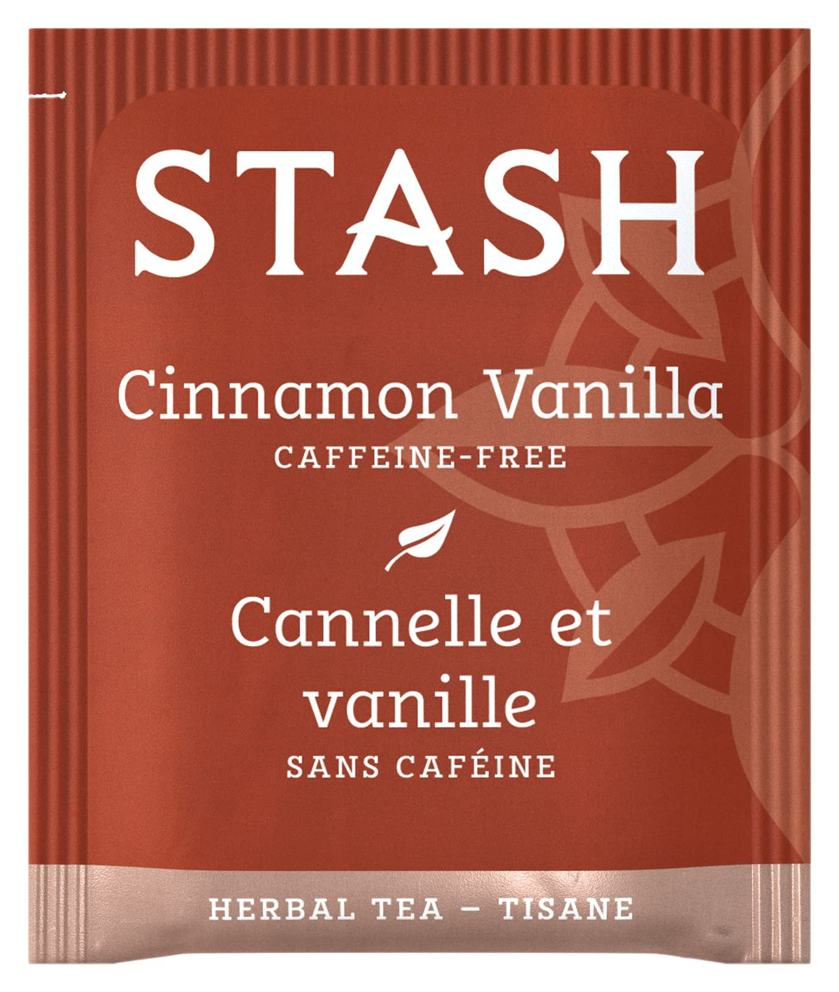Stash Tea Cinnamon Vanilla Herbal Tea – Caffeine Free, Non-GMO, 108 Bags
