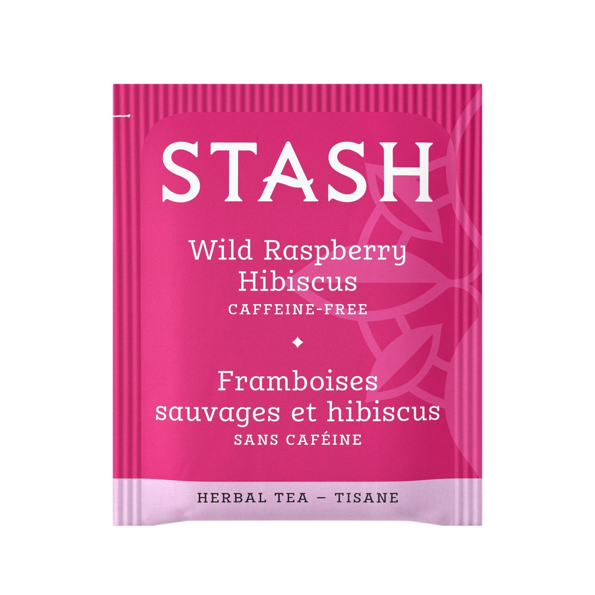 Stash Tea Wild Raspberry Hibiscus Herbal Tea — 100 Bags | Caffeine-Free & Bold Flavor