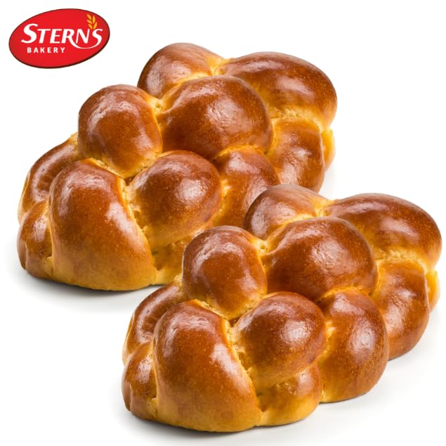 Stern's Bakery Kosher Challah Bread - 15 oz Traditional Braided Challah | Dairy Free & Nut Free