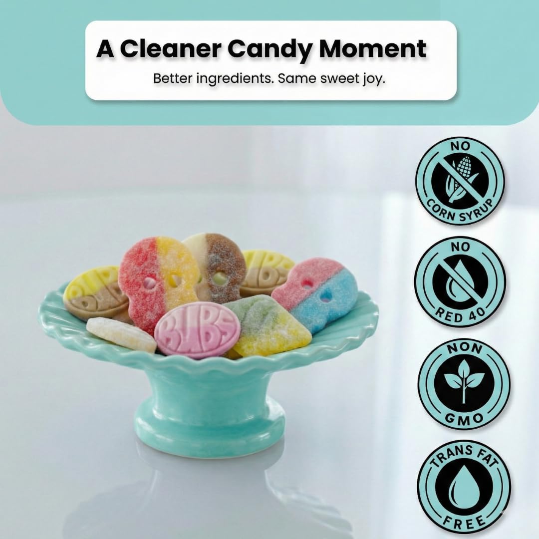 STEYDA Swedish Candy Mix – BUBS Vegan Gummies Variety (1.2 lb)