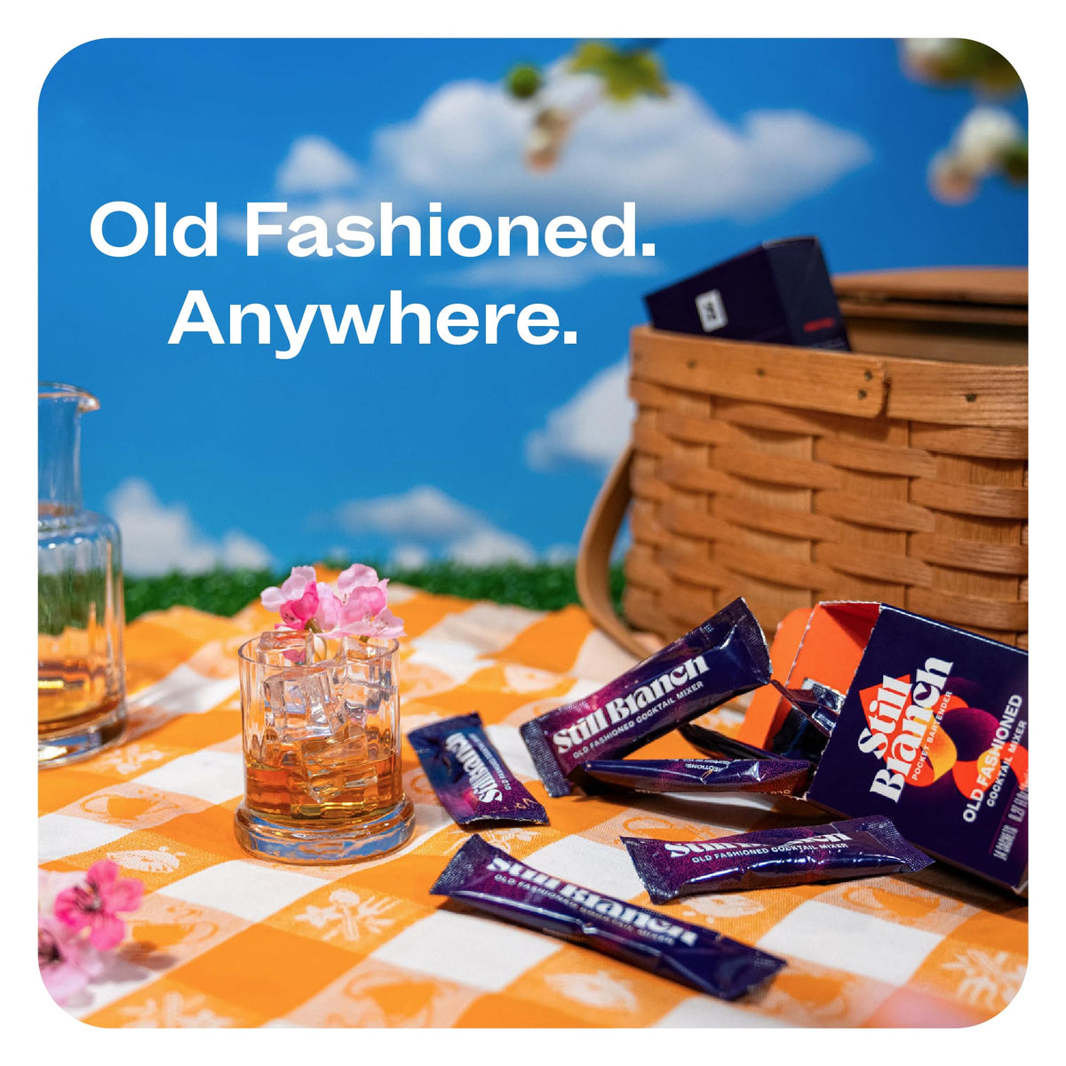 Still Branch Single-Serve Old Fashioned Mix – Handcrafted Cocktail Syrup (14 Sachets)