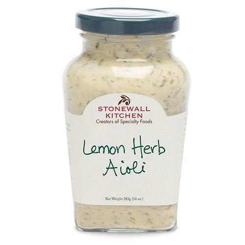 Stonewall Kitchen Aioli Collection (3 pc) – Roasted Garlic, Lemon Herb & Horseradish