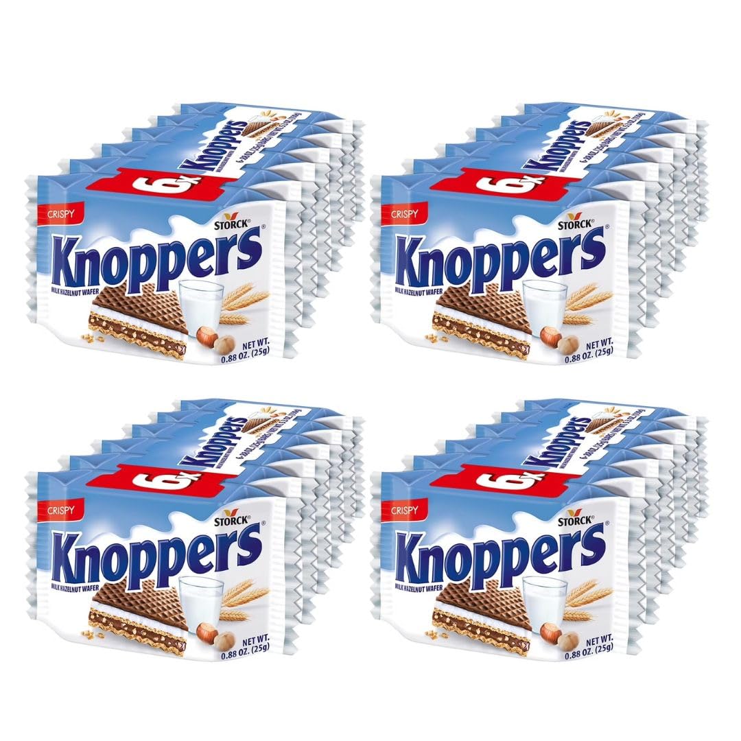 Storck Knoppers Case 24 x 25g – German Wafer Sandwiches