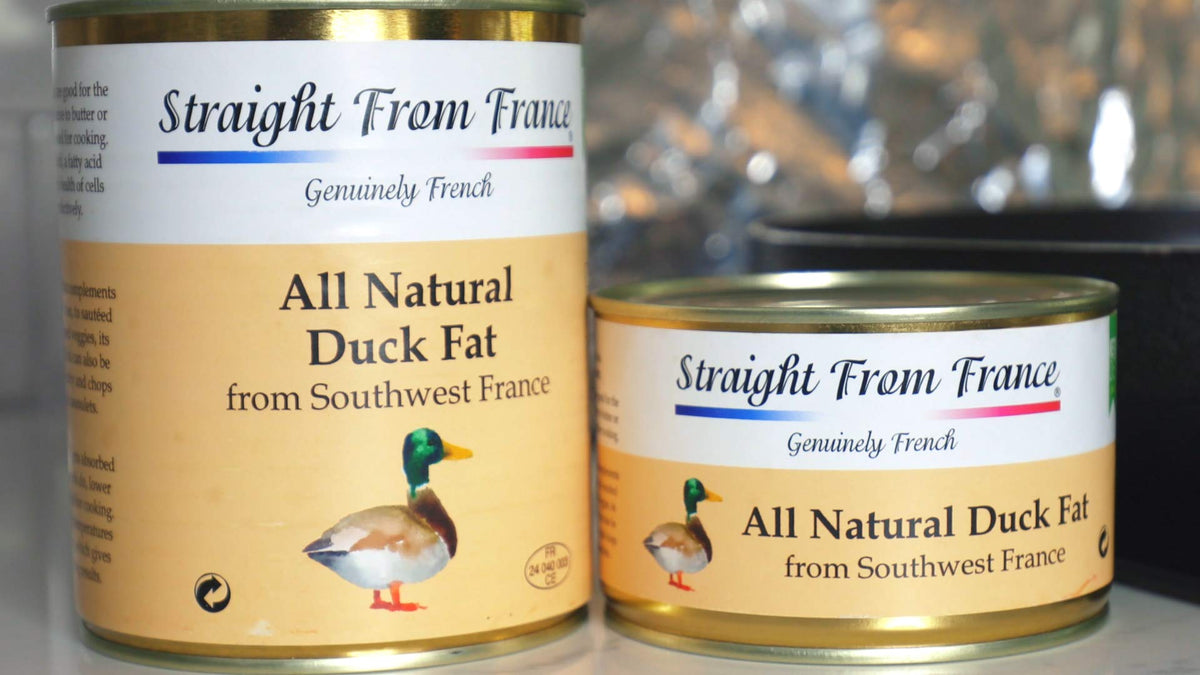 Straight from France Genuinely French All Natural Duck Fat 695g (24.5oz) | Keto & Paleo