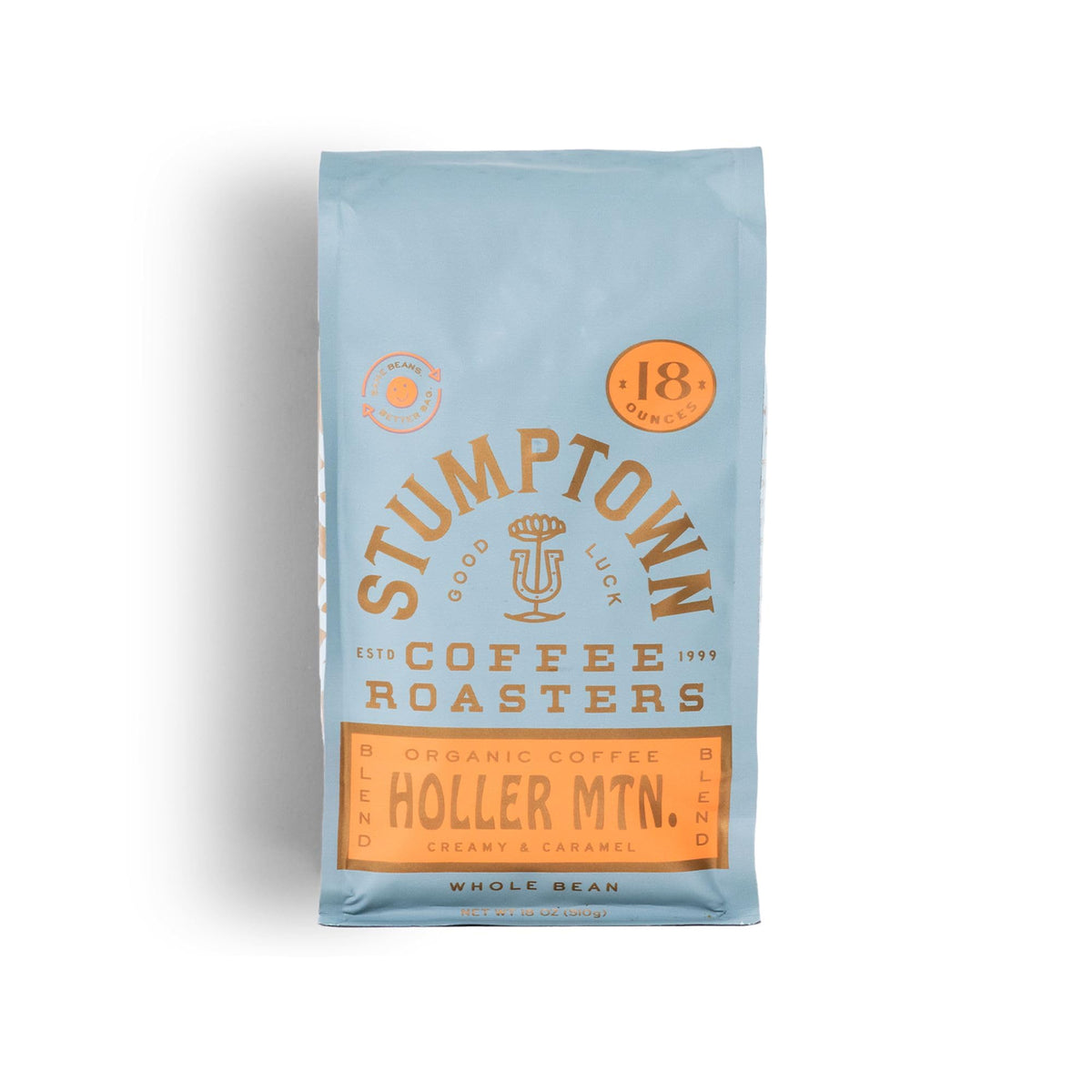 Stumptown Holler Mountain Organic Coffee - Medium Roast Whole Bean, 18oz