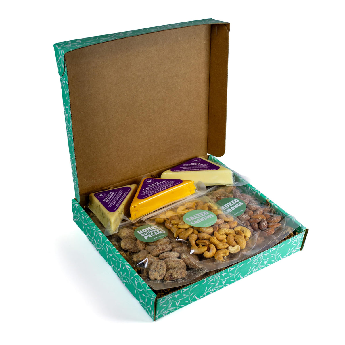 SUGAR PLUM Cheese & Nuts Gift Basket – Gourmet Charcuterie & Cheese Selections