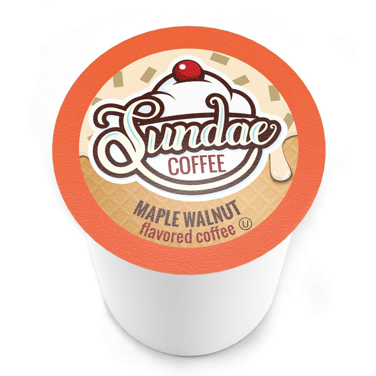 Sundae Ice Cream Flavored Coffee Pods Maple Walnut – 48 Count | Keurig 2.0 Compatible