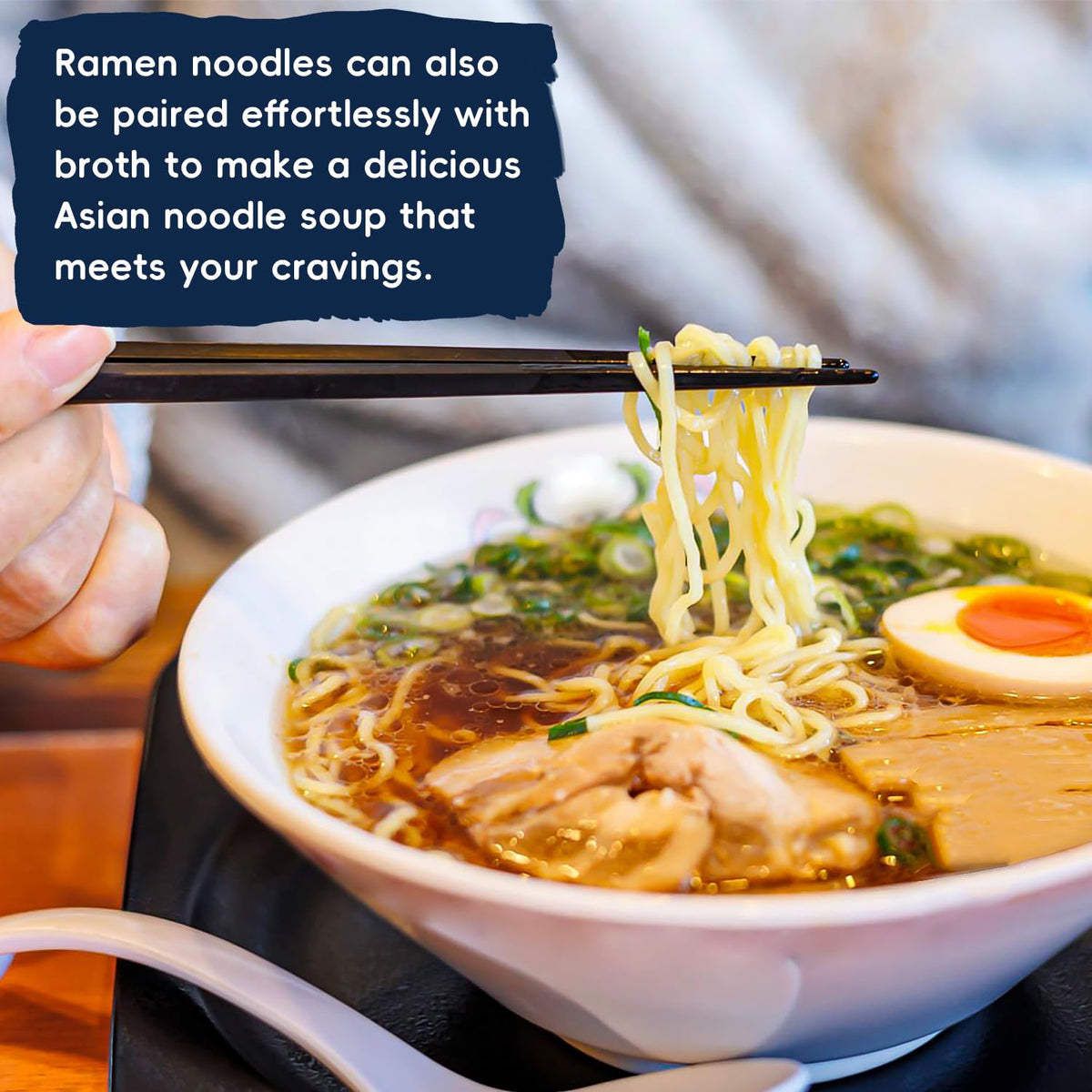 SUNGIVEN Organic Ramen Noodles – Low Sodium, Ready in 3 Minutes, No Additives