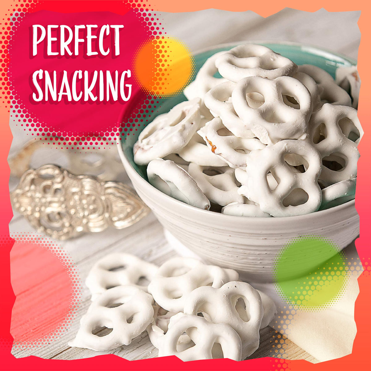 Sunny Island Vanilla Yogurt Covered Pretzels – 2-Pound Bag