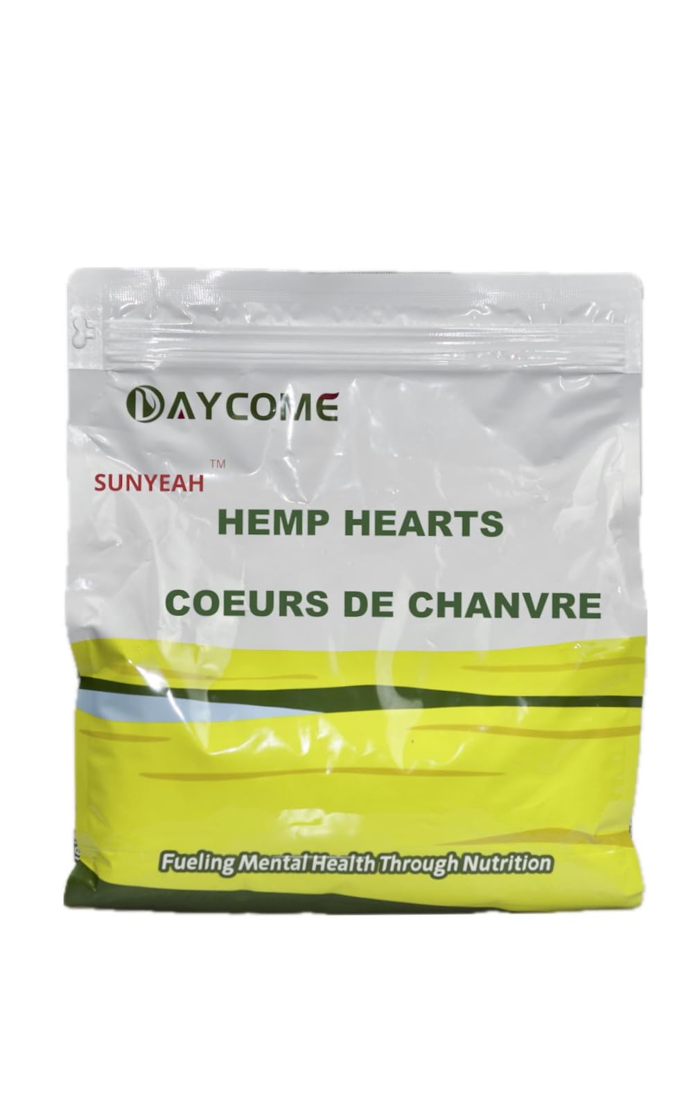 SUNYEAH Canadian Hemp Hearts – 2kg Shelled Hemp Seeds