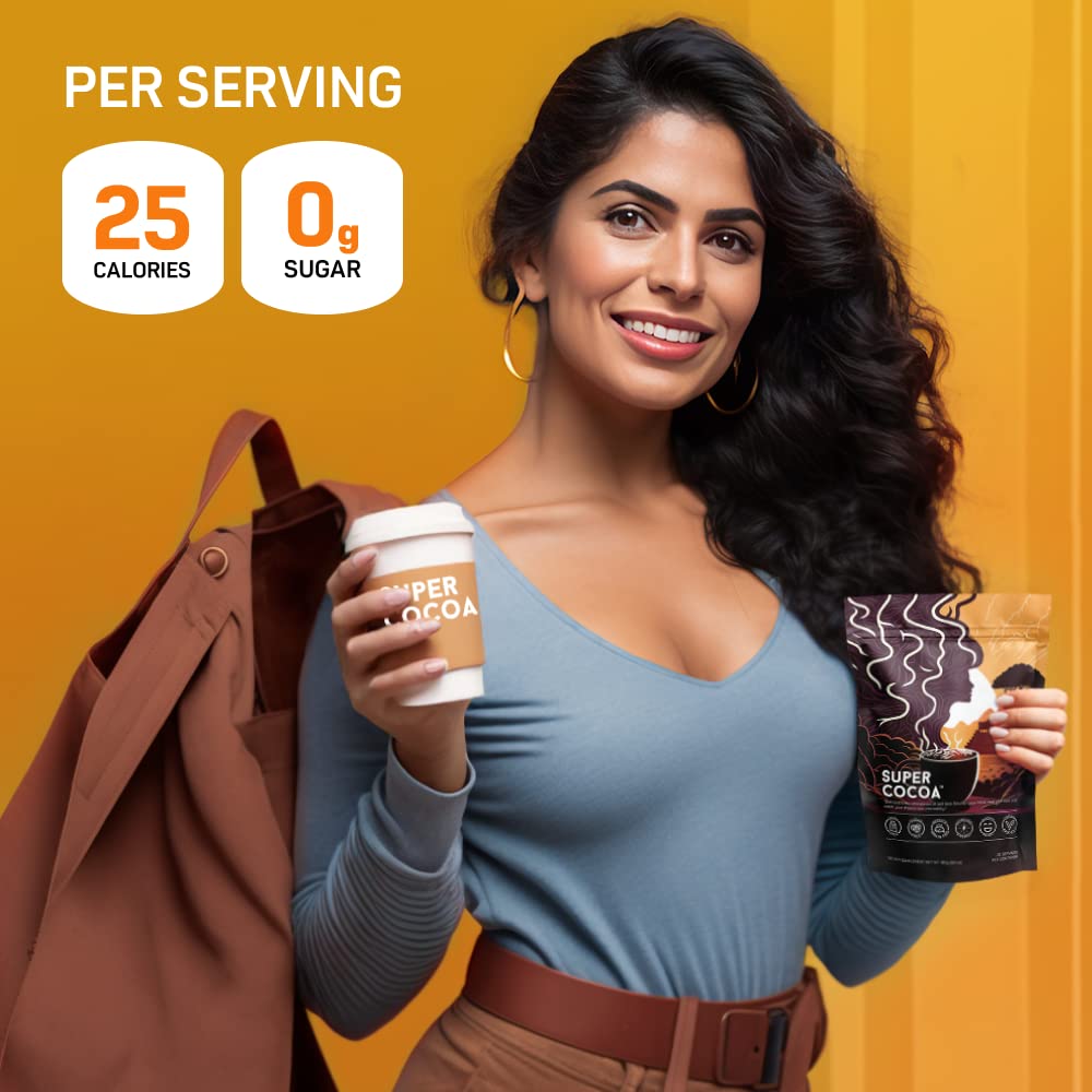 Super Cocoa Coffee Alternative Hot Chocolate Mix – Nootropics for Focus & Memory