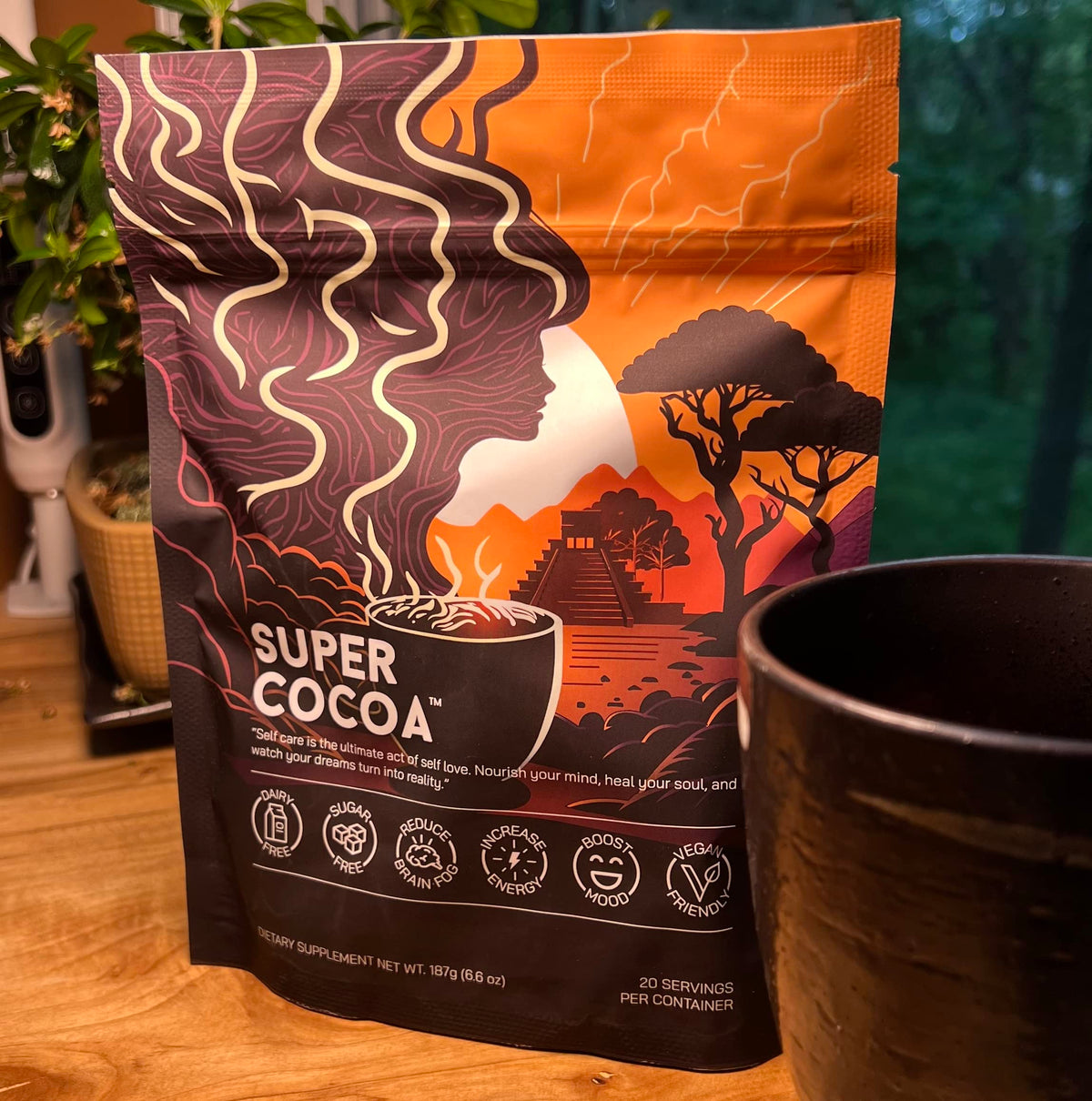 Super Cocoa Coffee Alternative Hot Chocolate Mix – Nootropics for Focus & Memory