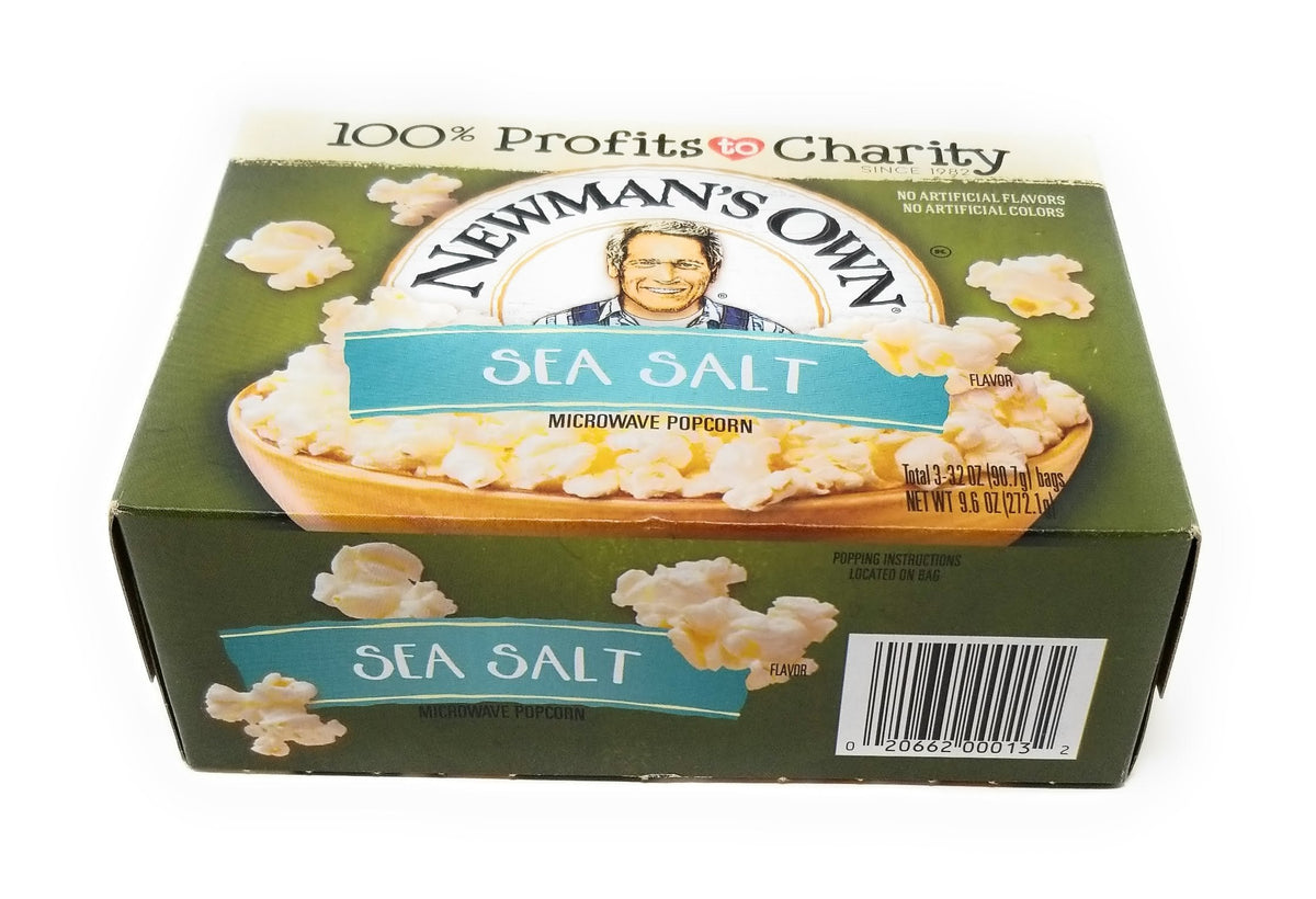 Surgeark Newmans Own Popcorn Microwave Reg – Quick Snack, Easy Prep
