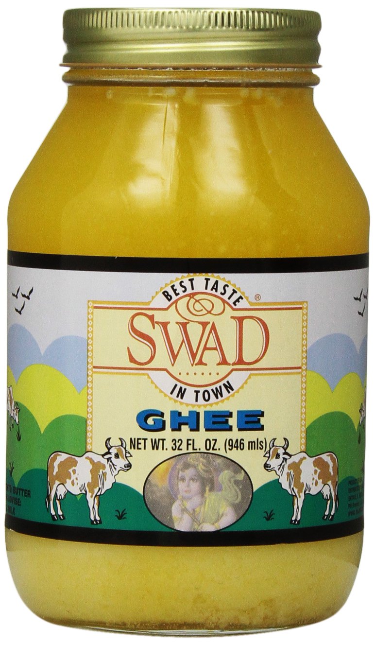 Swad Pure Ghee Clarified Butter – 32 oz for Everyday Cooking