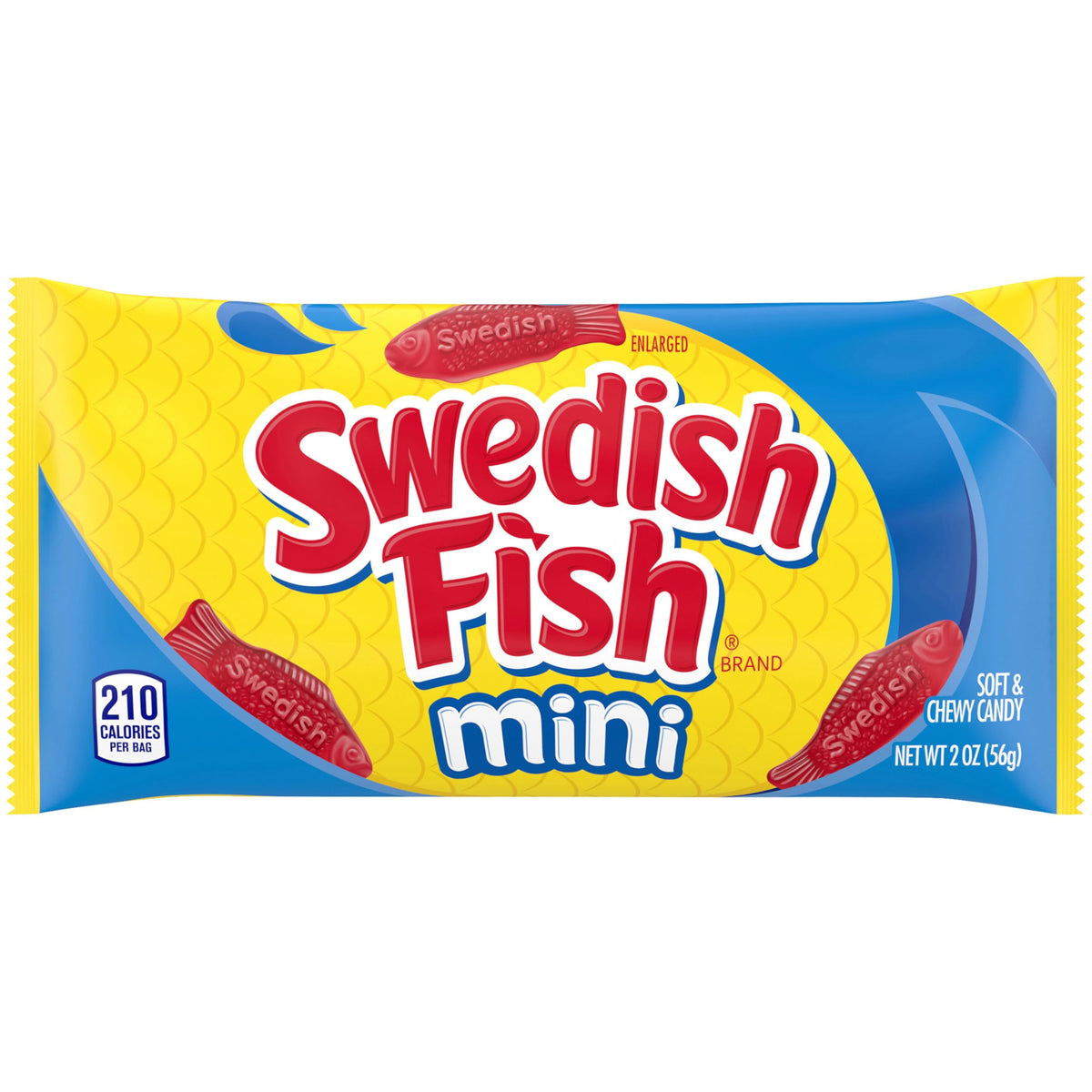 SWEDISH FISH Mini Soft & Chewy Candy – 24 x 2 oz Bulk Bags