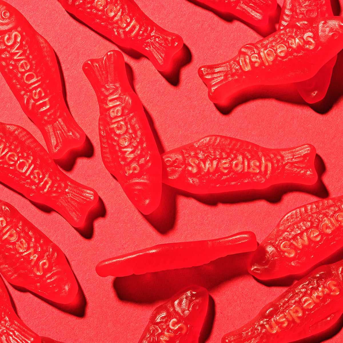 SWEDISH FISH Soft & Chewy Gummy Candy – 5 lb Bulk Bag | Fruity, Fish-Shaped Gummies