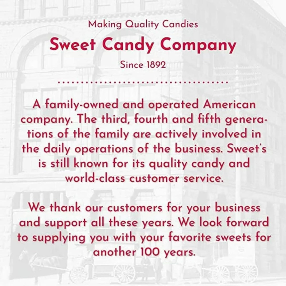 Sweet Candy Company Salt Water Taffy Vanilla – 3 lb Bulk, Individually Wrapped