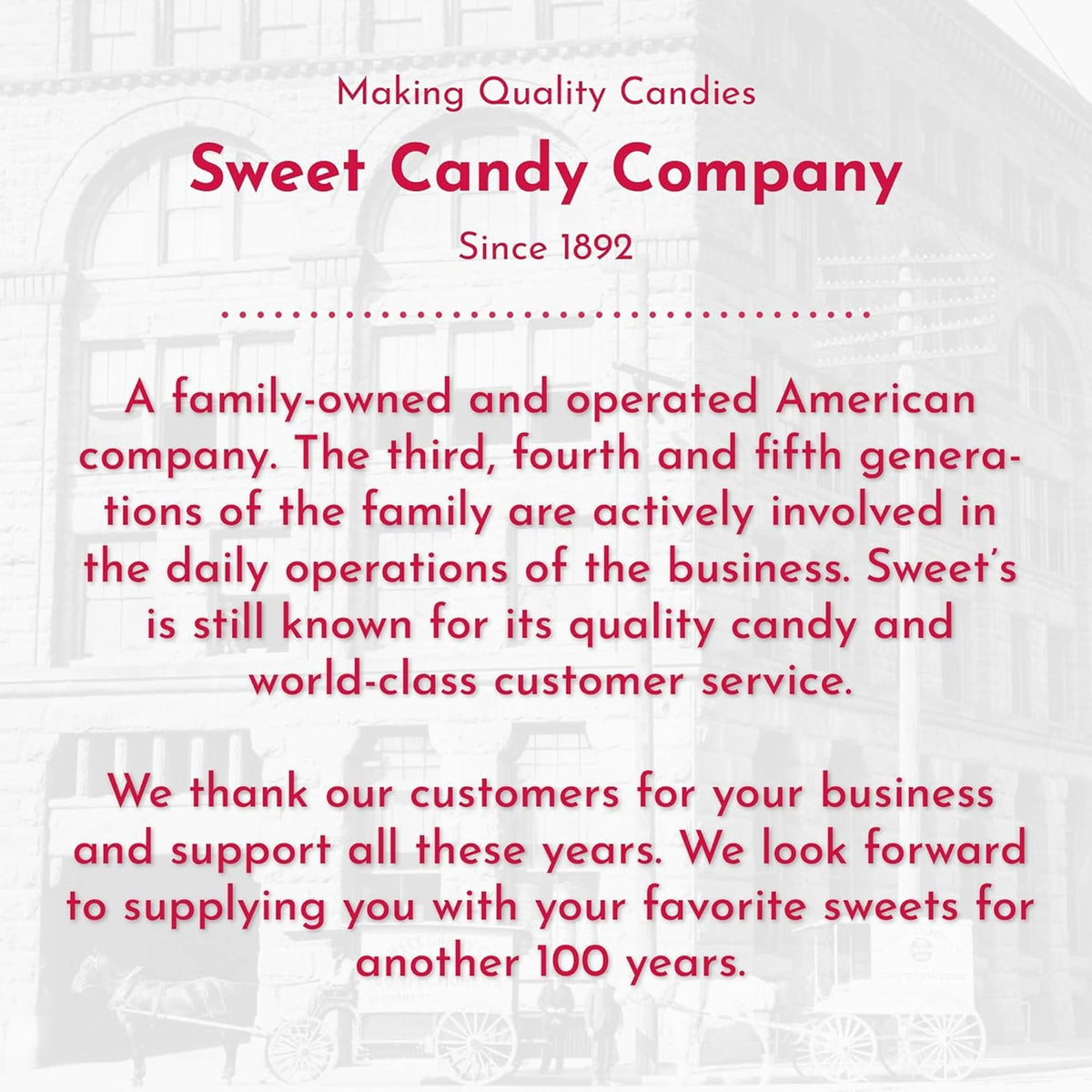 Sweet Candy Company Salt Water Taffy Cinnamon - 3 lb Bulk Bag, Individually Wrapped, Gluten Free